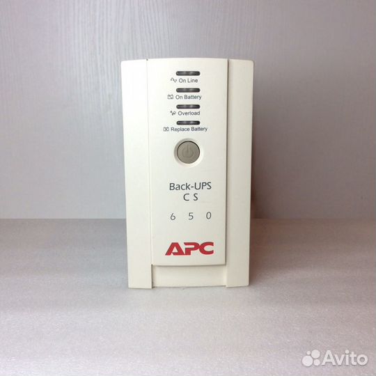 Ибп APC Back UPS CS 650 (С аккумулятором)