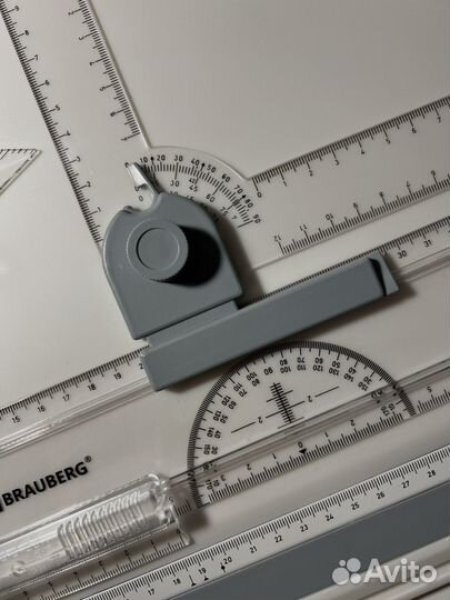 Чертежная доска A3 Brauberg с рейсшиной