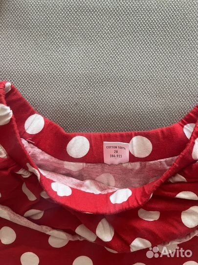 Платье для девочки 86-92