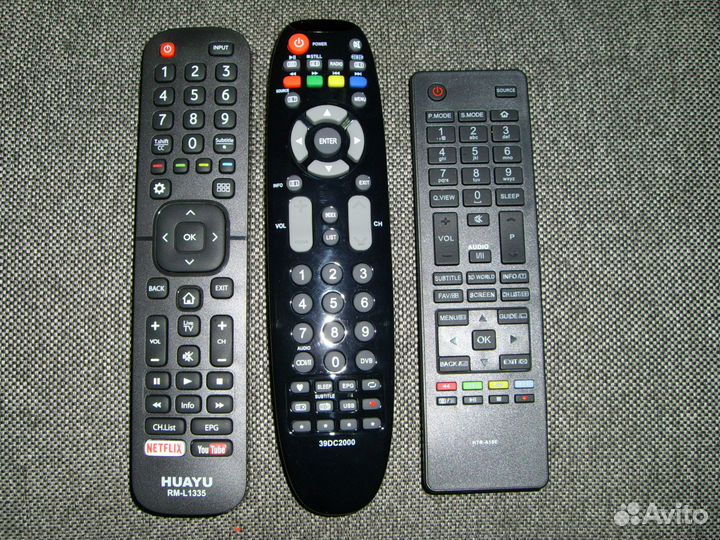 Пульты на новые модели телевизоров