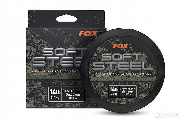 Леска Fox Soft Steel Fleck Camo (0.30, 0.35 и 0.40