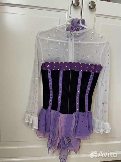 Платье на выступление по фигурному катанию 110-116