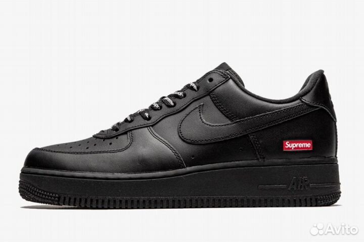 Кроссовки Nike Air Force 1 Low x Supreme «Black»