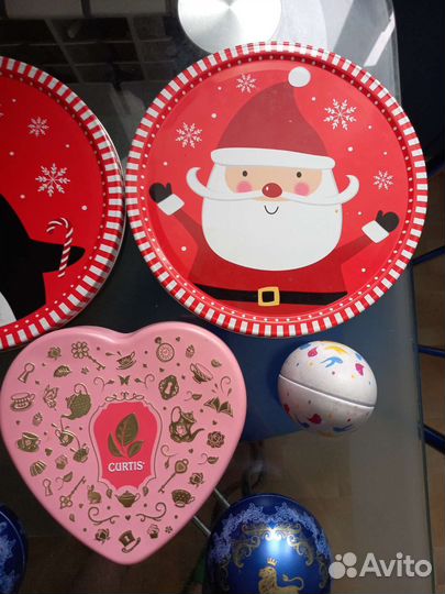 Металлические коробочки,баночки