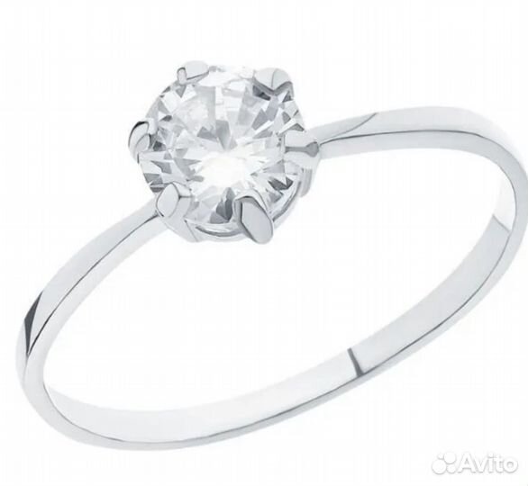 Серебряное кольцо женское