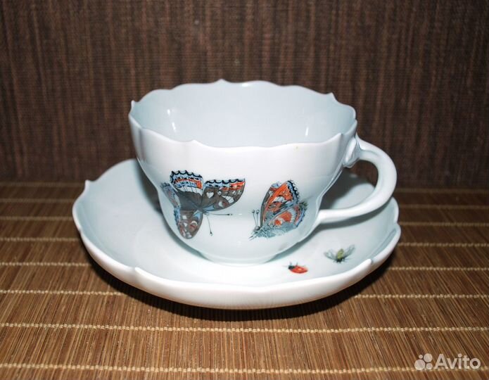 Чайно-кофейная пара, коллекционный Meisson