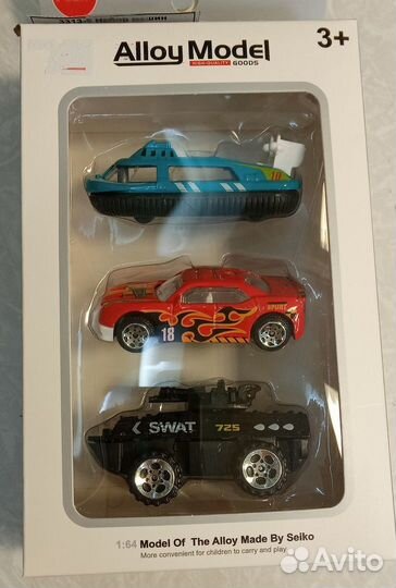 Набор машинок