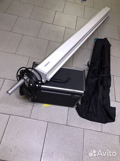 Аренда нового проектора Full HD с экраном 2.4х1.8м