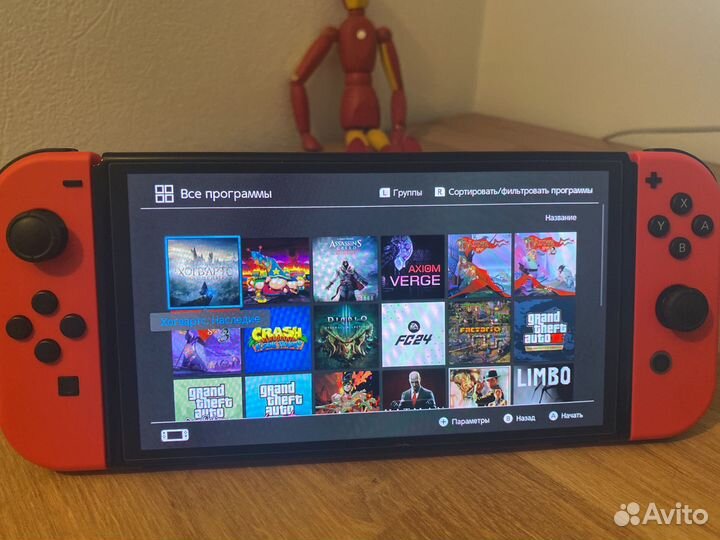 Nintendo switch oled чип