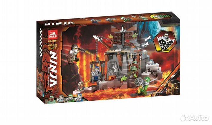 Конструктор. Ninja (425дет) 11551