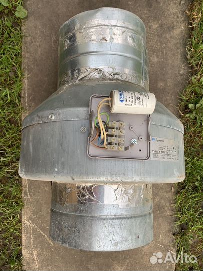 Канальный вентилятор systemair k200l tw