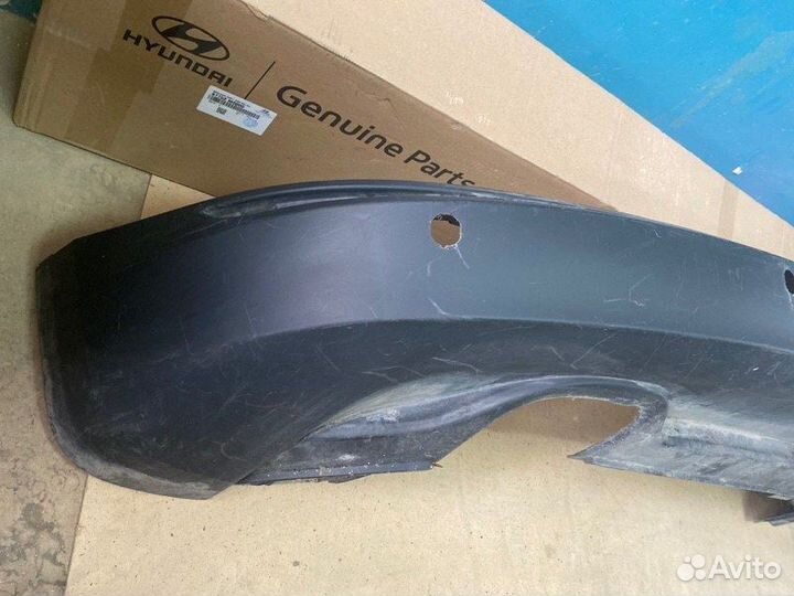 Юбка бампера задняя Volkswagen Tiguan 2011-2016