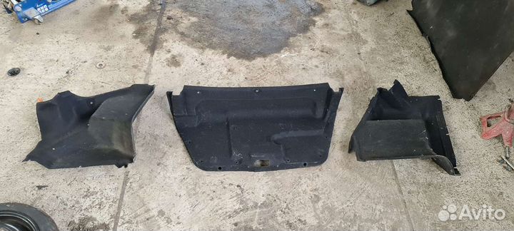 Chevrolet aveo т250 обшивка багажника