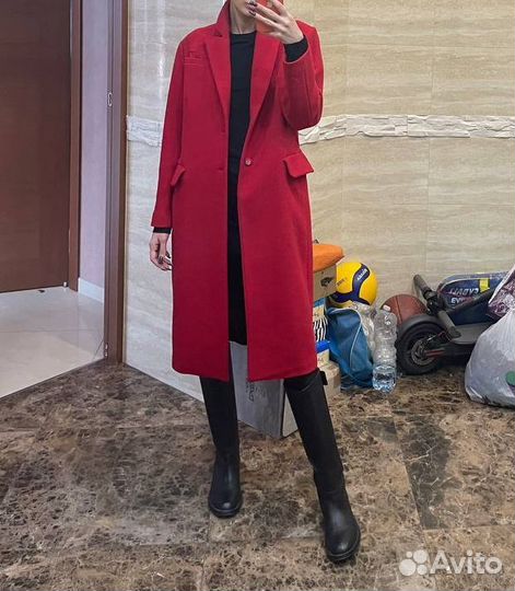 Пальто шерсть 42