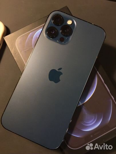 iPhone 12 pro max 256gb pacific blue