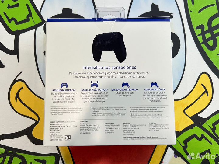 Геймпад PS5 черный