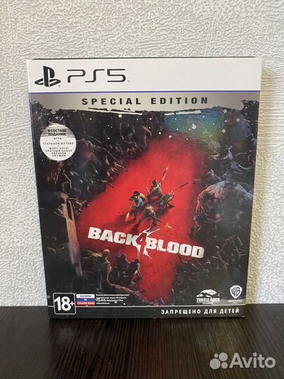 Игры на дисках ps5 Back 4 Blood