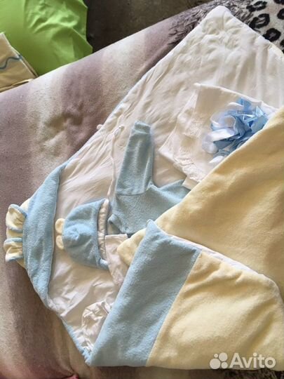 Конверт на выписку весна осень