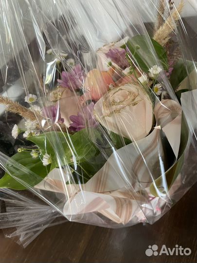 Букет цветов пионы