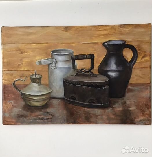 Картина маслом. Натюрморт