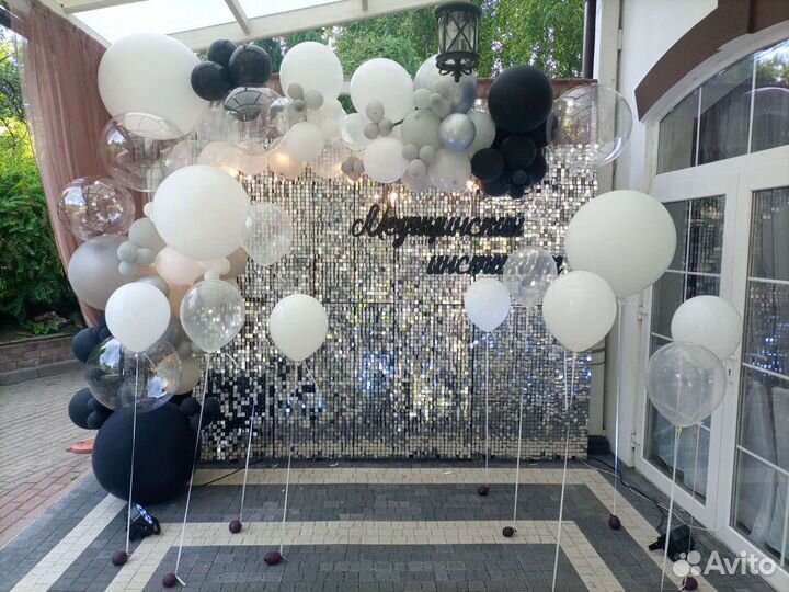 Фотозона. Цифры с подсветкой 1 м