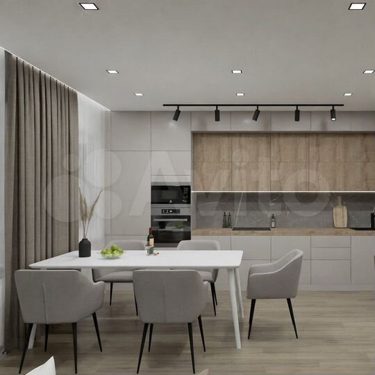 2-к. квартира, 68,2 м², 3/4 эт.