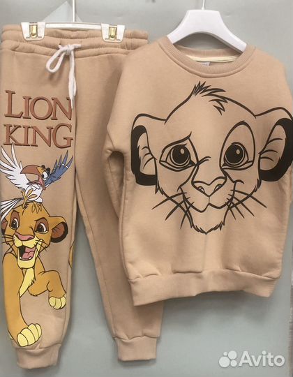 Спортивный костюм Zara утепленный Lion King