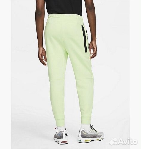 Брюки Nike Sportswear Tech Pants Lime Black