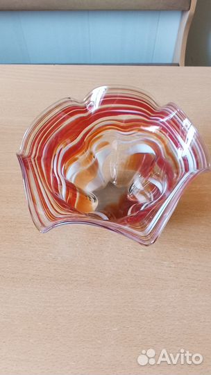 Графин. Салатник. Конфетница. Цветное стекло. СССР