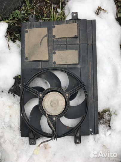 Hafei brio вентилятор охлаждения