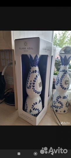 Бутылка пустая от текилы clase azul