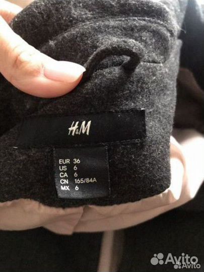 Пальто шерстяное H&M