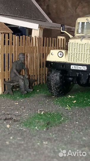 Диорама, модели 1:43