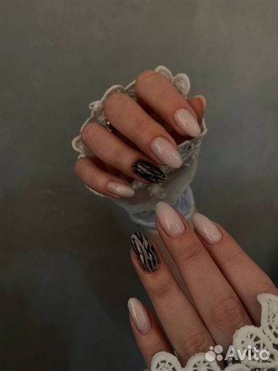 Модель на маникюр оплата за материал