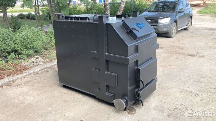 Твердотопливный котёл длительного горения