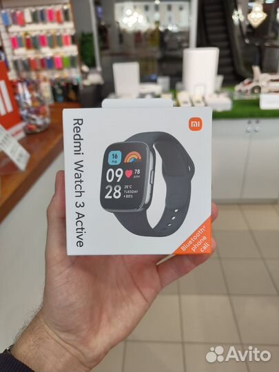 Xiaomi Redmi Watch 3 Active Black новые, гарантия