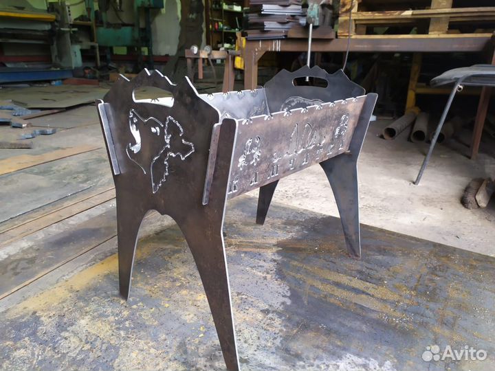 Мангал разборный 3мм