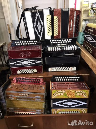 Гармони советских времен