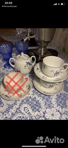 Чайные пары,сахарница Пролетарий 50-60-е годы