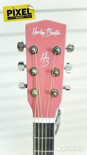 Акустическая гитара Harley Benton EAX-10 Pinky