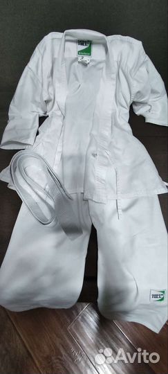 Кимоно карате, 6/130, новое + пояс