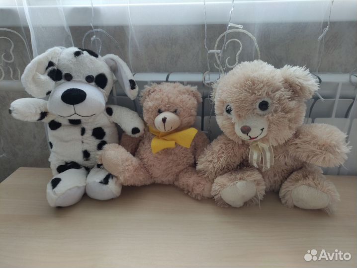 Игрушки мягкие