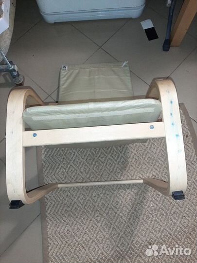 Детское кресло поэнг икеа