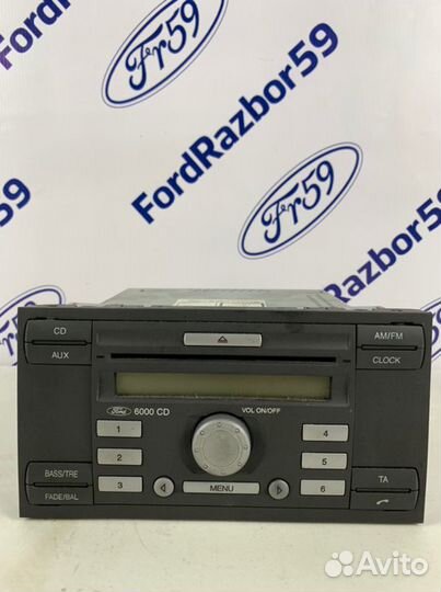 Магнитола Ford Fusion CBK 1.4 (fxja) 2008