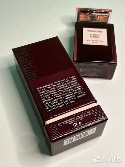 Духи Cherry Smoke Tom Ford