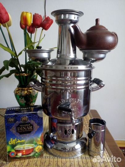 Самовар на дровах