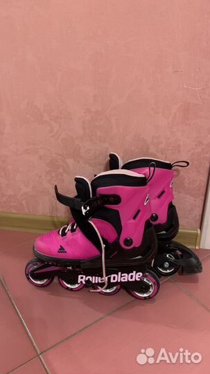 Ролики женские Rollerblade 35-38 р-ры, раздвижные
