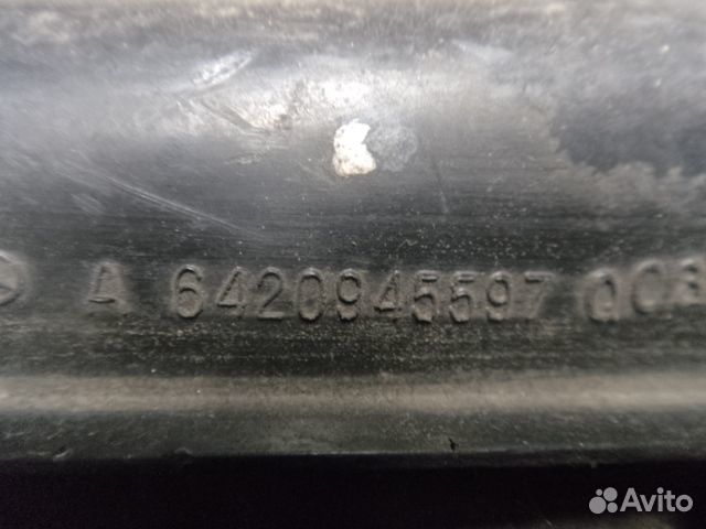 Воздуховод впускной левый Mercedes C-Class W204