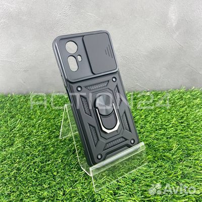 Чехол на Xiaomi Redmi Note 12S трансформер (черный