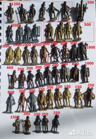 Солдатики из киндер сюрприз